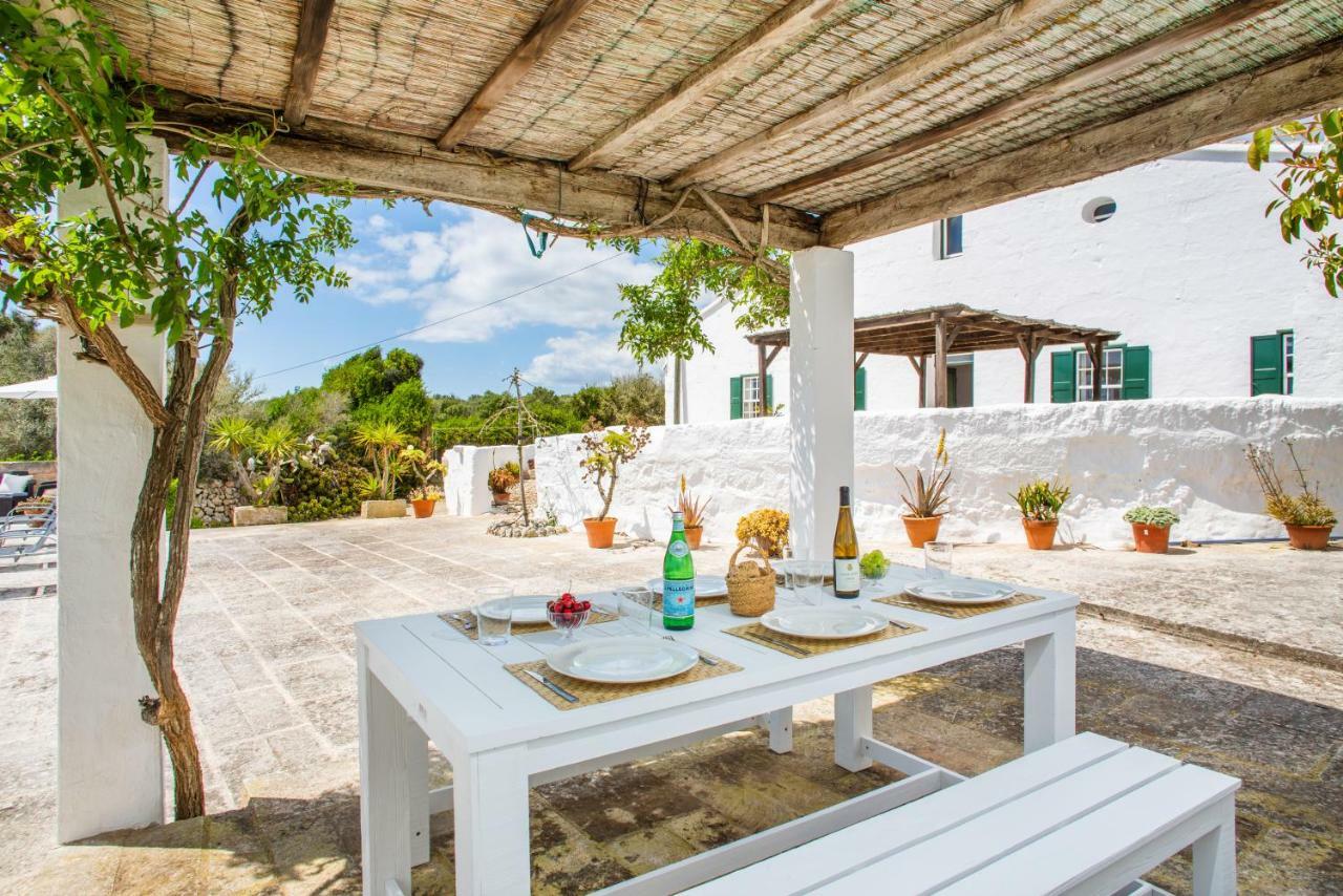 Finca Binicalaf Vell Cala En Porter  Exteriör bild
