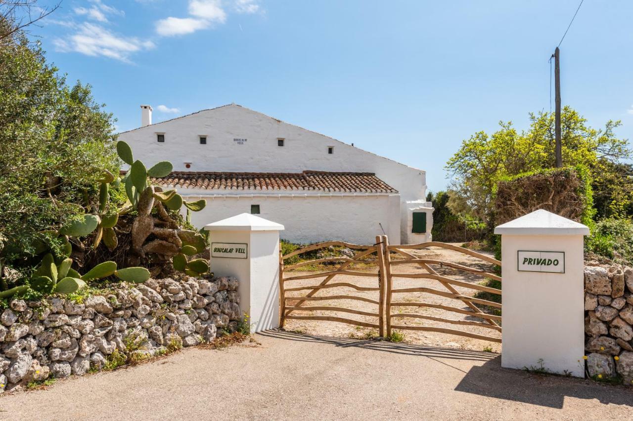 Finca Binicalaf Vell Cala En Porter  Exteriör bild